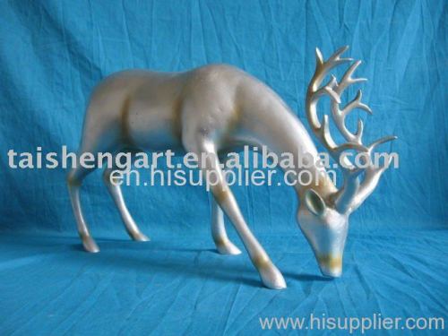 Resin Deer Sculpture
