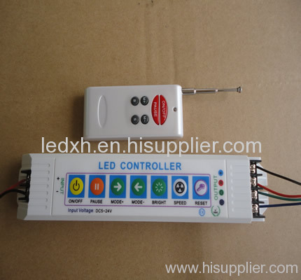 Wireless Dimmable RGB LED Controller