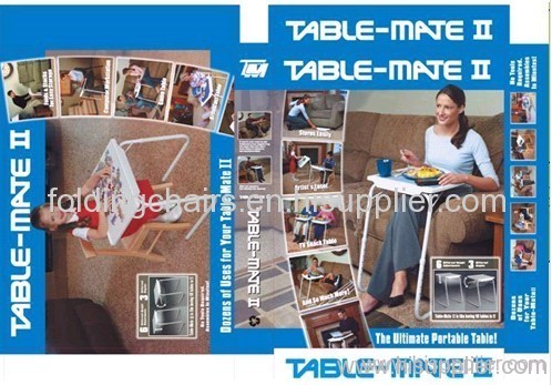 Portable Folding Plastic Table Mate