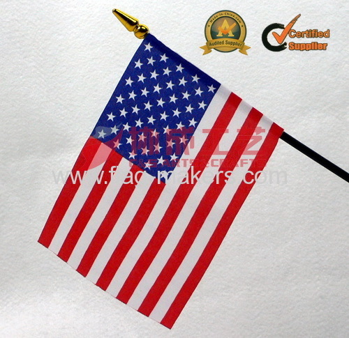 Custom US Stick Flag