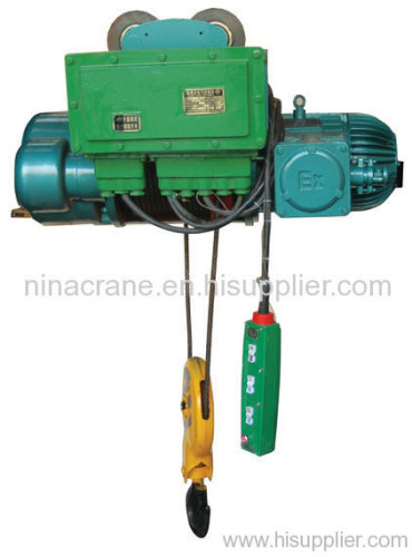 Explosion-proof electric hoist (BCD)