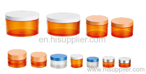 350ml round plastic jar