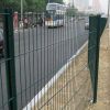 Welded mesh fence