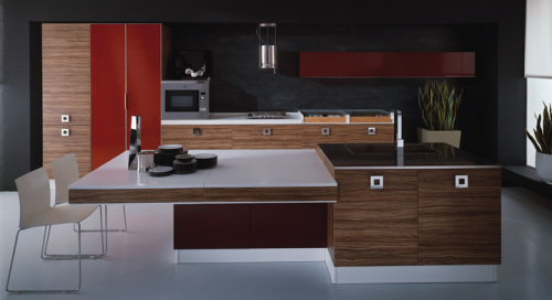 MFC kitchen cabinet,Melamine, modular kitchen