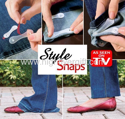 Style Snaps As Seen On TV Hemming My Way Snap Hem