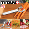 Titan Peeler as seen on tv Titan Vegetable Peeler with Julienne Tool