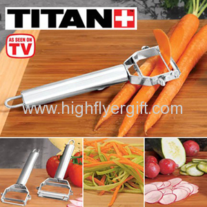 Titan Peeler as seen on tv Titan Vegetable Peeler with Julienne Tool