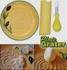 Grater Plater As Seen On TV Ceramic Plate