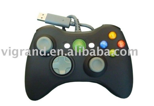 wired controller for xbox360 with many colors and made of ABS