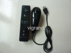 for wii game accessories (remote + nunchuk controller) with many colors and made of ABS