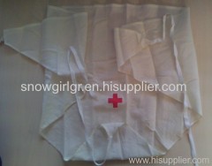 Triangular bandage for Red Cross