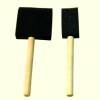 Wooden handle sponge brush China Top Artist Material Supplier