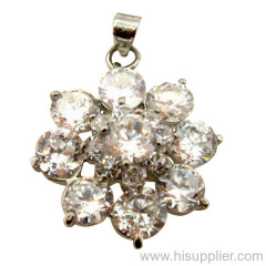 Fashion Jewelry,Charm Pendant With Zircon