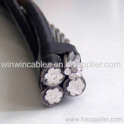 Aerial bundled cable (ABC cable)