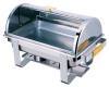 Deluxe Rectangular Roll Top Chafer