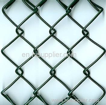 powder coated diamond fence