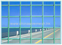 PVC Coated Welded Wire Mesh Panel