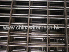 Black Iron Wire Welded Wire Mesh Panel