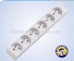 French sockets 6way