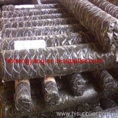 PVC coated hexagonal wire mesh