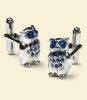 Crystal cufflink