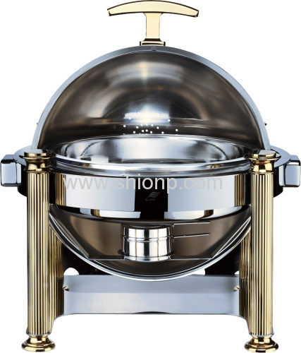 Round stack up roll top chafer from China manufacturer - SHIONP HOTEL ...