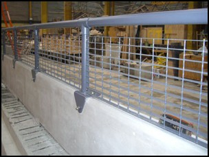 Steel Grating Fence