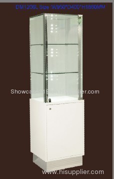 Jewel display showcase with high power LED lights