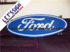 Ford indoor Illuminated Sign with Flat Acrylic Sign Face