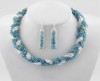 Beaded necklace set