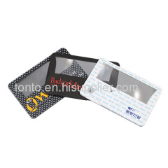 credit card magnifier with LED