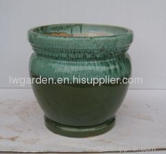 Garden ceramic pots