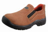 Nubuck leather safety shoes