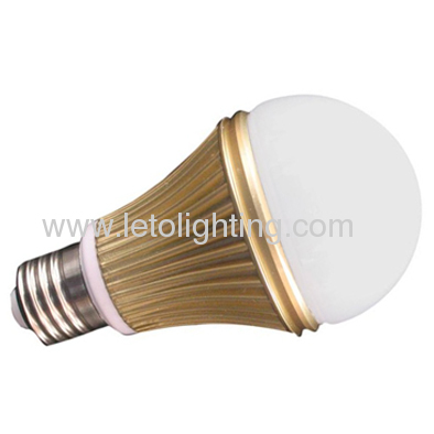 5.0W 5pcs B60 Dimmable LED Bulb ( glod color )