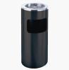 Rotary cell garbage bin (steel cap black body sculpting)