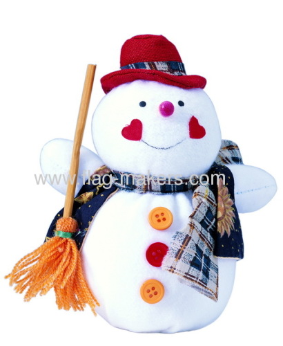 Custom Winter snowman Garden Flags