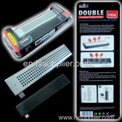 game accessories for ps3 double function fan (20G/40G/60G)