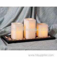 wax real candle light