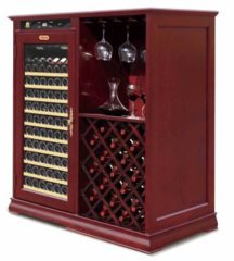 wine cooler , wine cellar , classic solid wood wine cooler