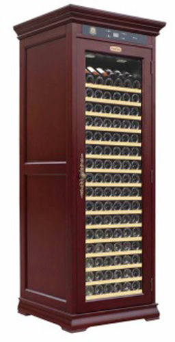 wine cooler , wine cellar , classic solid wood wine cooler