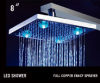 led top shower head