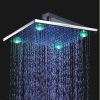 led rain shower temperature detectable