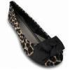 Belt Buckle leopard Flat Shoe ;women flat shoes