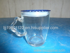 Glass cartoon cup
