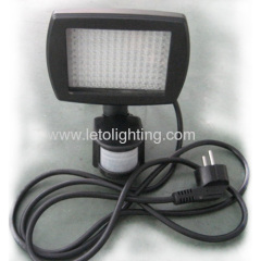 8W 140pcs DIP LED Sensor Lamp with plug wire.