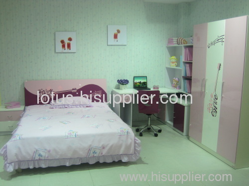 2011 cheap hot sale children bedroom set