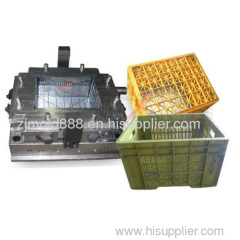 plastic turn over box mould