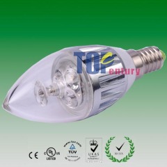 CE AC 230V LED Candle light bulb lamp