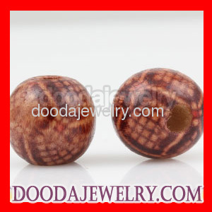 13mm Wood Shamballa Beads Wholesale