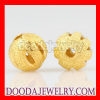 8mm Gold Plated Copper Shamballa Beads Wholesale